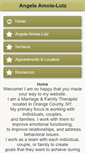 Mobile Screenshot of amoialutztherapy.com